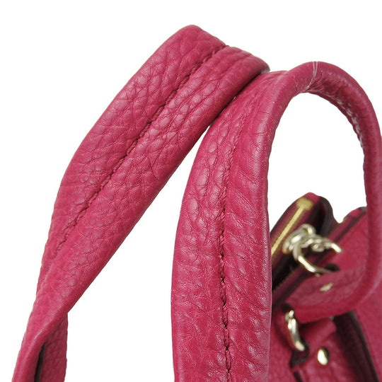 COLE HAAN Handbag leather pink Women Used Authentic