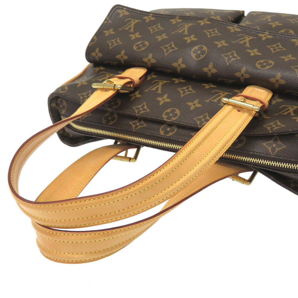 LOUIS VUITTON Handbag M51162 Monogram canvas Brown Monogram Multiply Cite Women Used Authentic