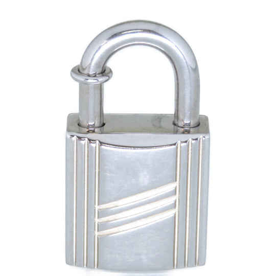 HERMES key ring metal Silver ANNEE ARBRE 1998 Sap Cadena Keychain Charm unisex(Unisex) Used Authentic