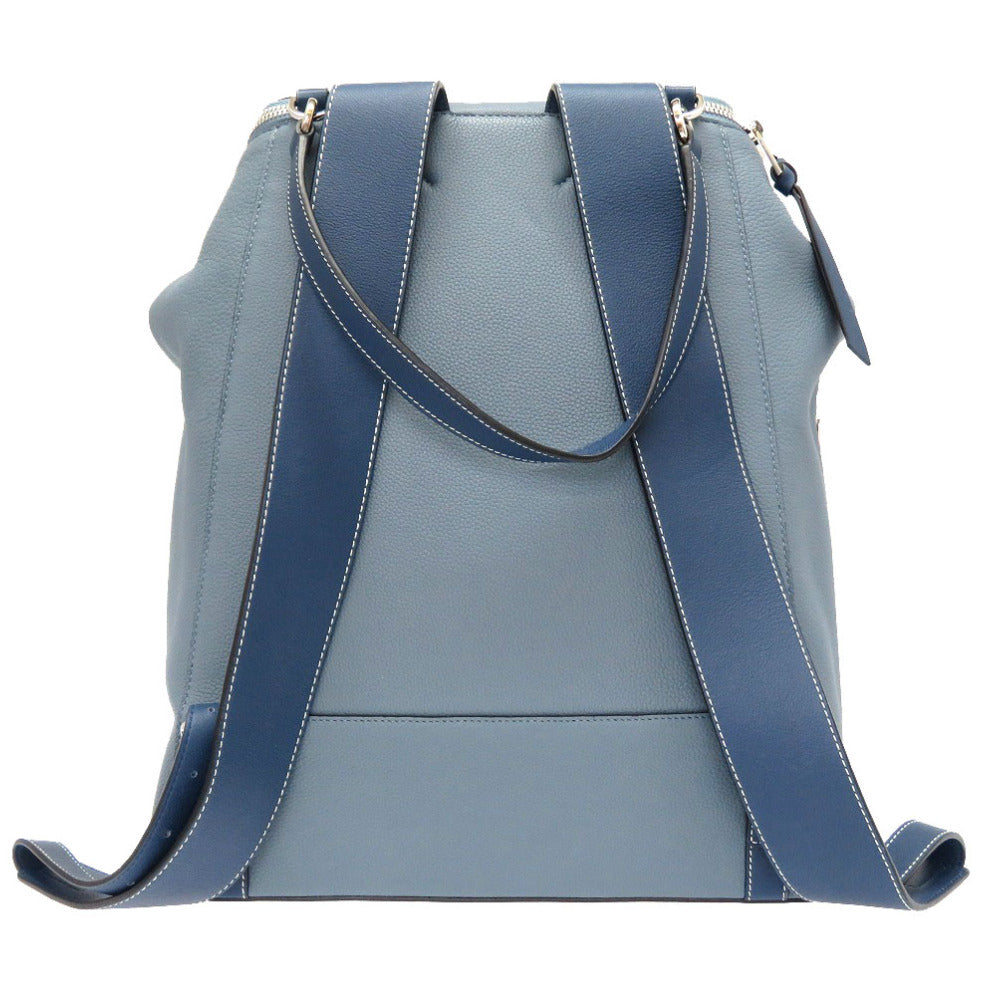 LOEWE Backpack leather blue Capsule Collection x Dumbo Disney Women Used Authentic