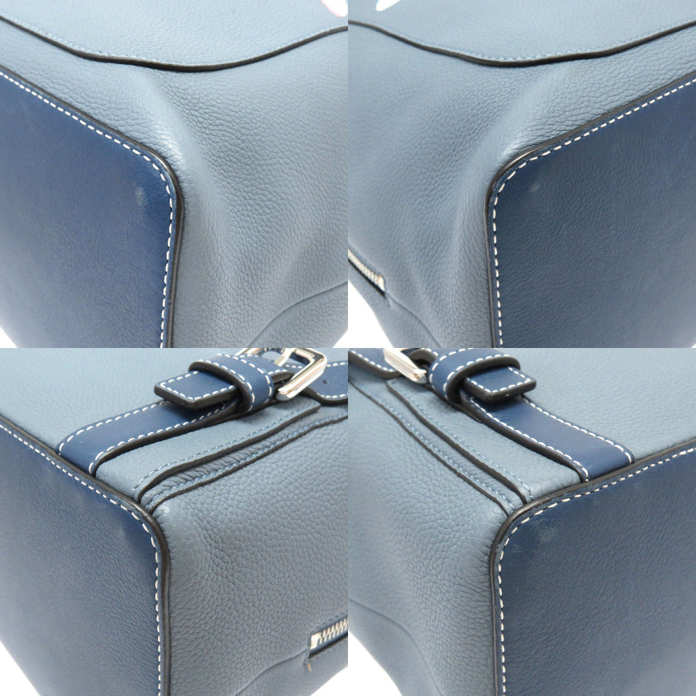 LOEWE Backpack leather blue Capsule Collection x Dumbo Disney Women Used Authentic