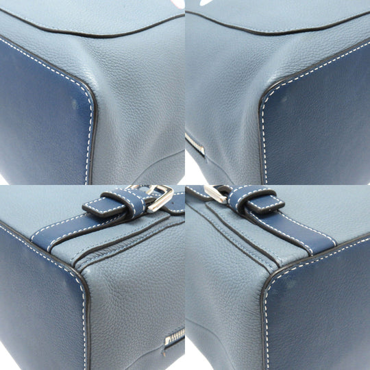 LOEWE Backpack leather blue Capsule Collection x Dumbo Disney Women Used Authentic