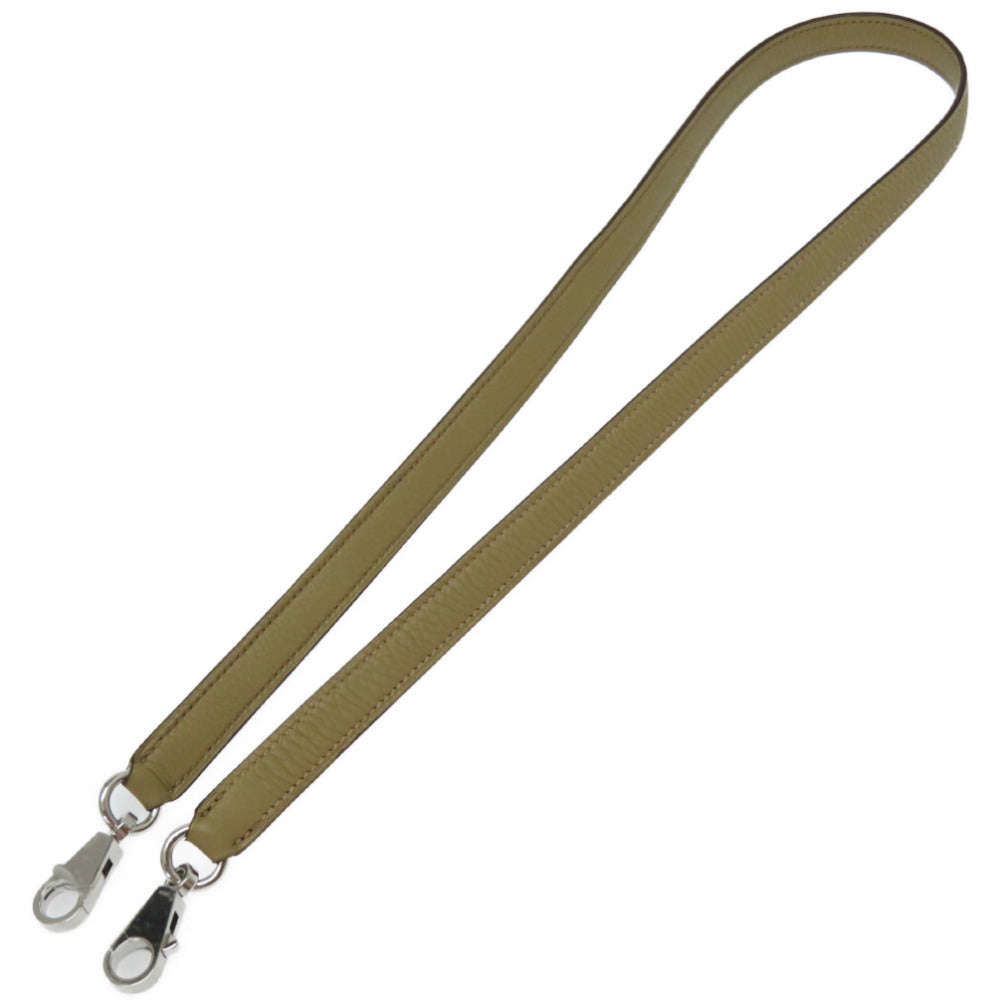 HERMES Shoulder strap Taurillon Clemence cardamom Shoulder strap for Kelly Women Used Authentic