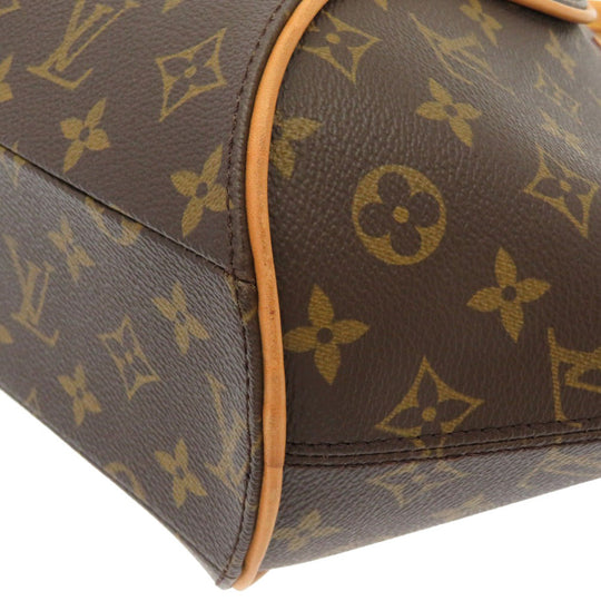 LOUIS VUITTON Handbag M51126 Monogram canvas Brown Monogram EllipseMM Women Used Authentic