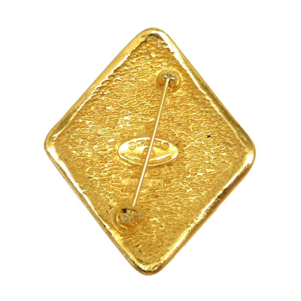 CHANEL Brooch metal gold COCO Mark vintage unisex(Unisex) Used Authentic