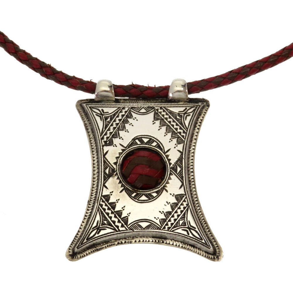 HERMES Necklace Silver Silver Touareg braided vintage Women(Unisex) Used Authentic