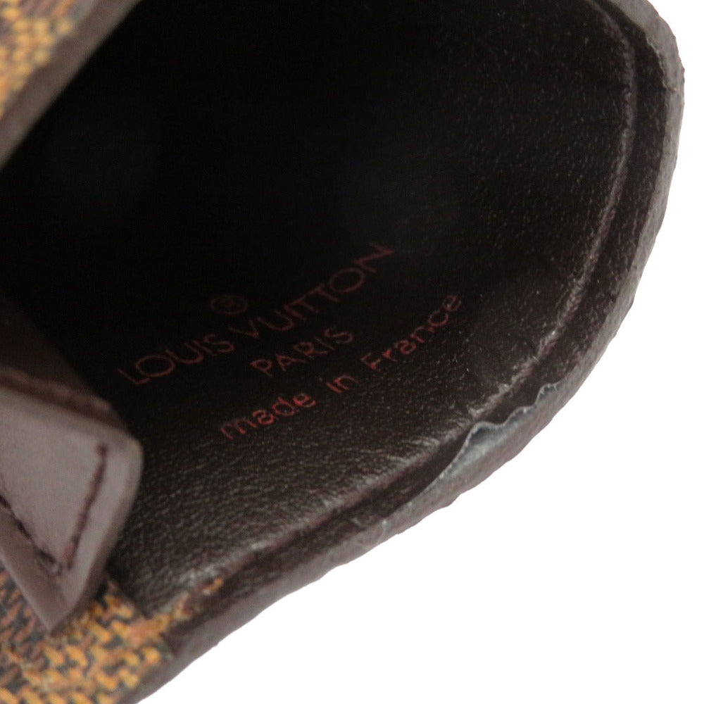LOUIS VUITTON Key case Key holder  N62661 Damier canvas Brown Damier Ebene ClochettePM Women(Unisex) Used Authentic