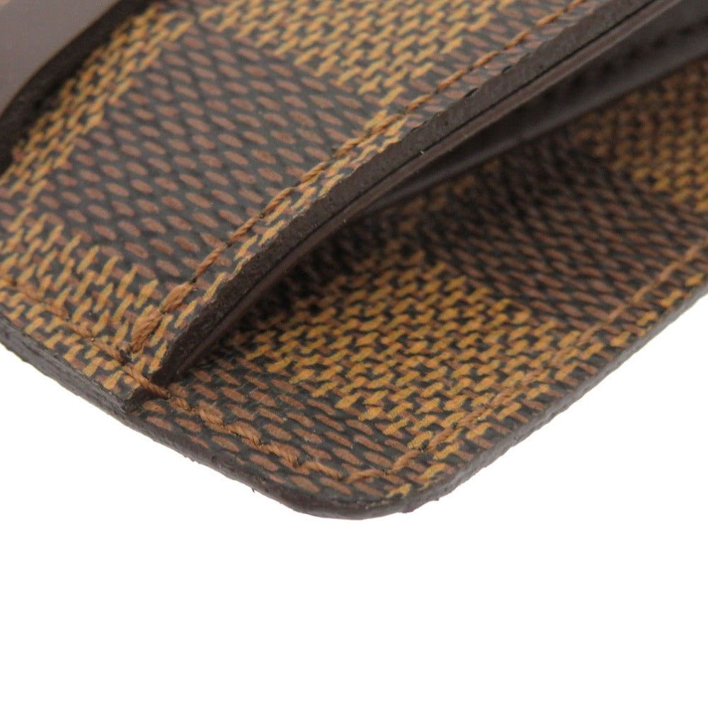 LOUIS VUITTON Key case Key holder  N62661 Damier canvas Brown Damier Ebene ClochettePM Women(Unisex) Used Authentic