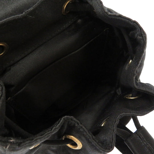 GUCCI Backpack 005 4781 0319 Bamboo black Women Used Authentic