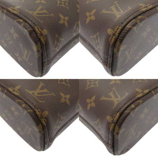 LOUIS VUITTON Handbag M51172 Monogram canvas Brown Monogram Vavan PM Women Used Authentic