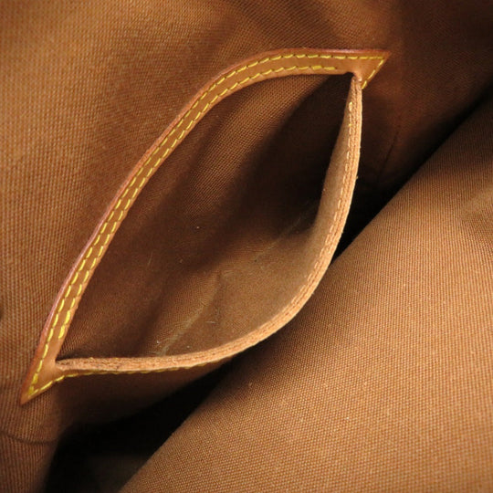 LOUIS VUITTON Backpack M51136 Monogram canvas Brown Monogram MontsourisMM Women Used Authentic