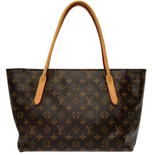 LOUIS VUITTON Tote Bag M40608 Monogram canvas Brown Monogram Raspail PM Women Used Authentic
