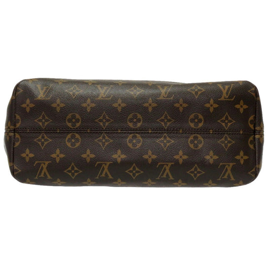 LOUIS VUITTON Tote Bag M40608 Monogram canvas Brown Monogram Raspail PM Women Used Authentic