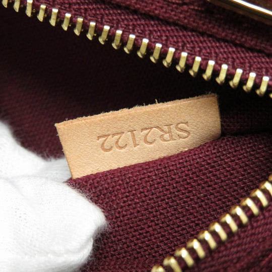 LOUIS VUITTON Tote Bag M40608 Monogram canvas Brown Monogram Raspail PM Women Used Authentic