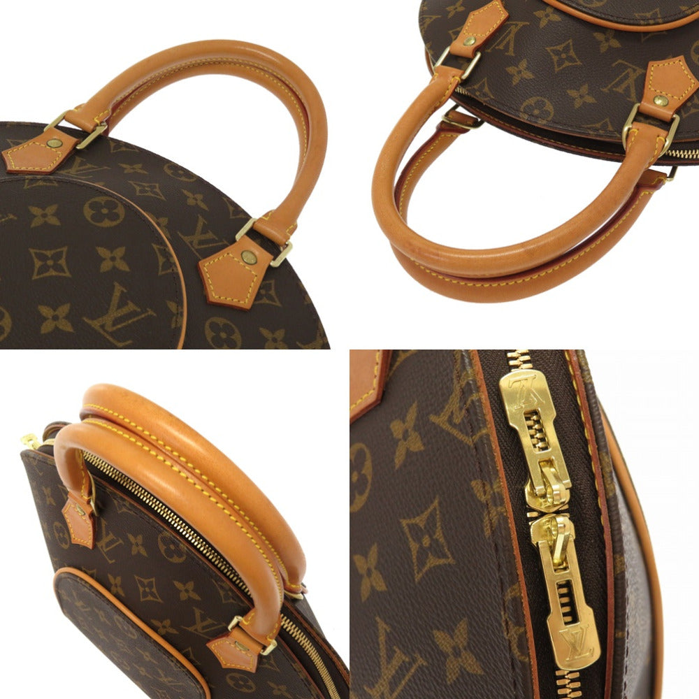 LOUIS VUITTON Handbag M51127 Monogram canvas Brown Monogram EllipsePM Women Used Authentic