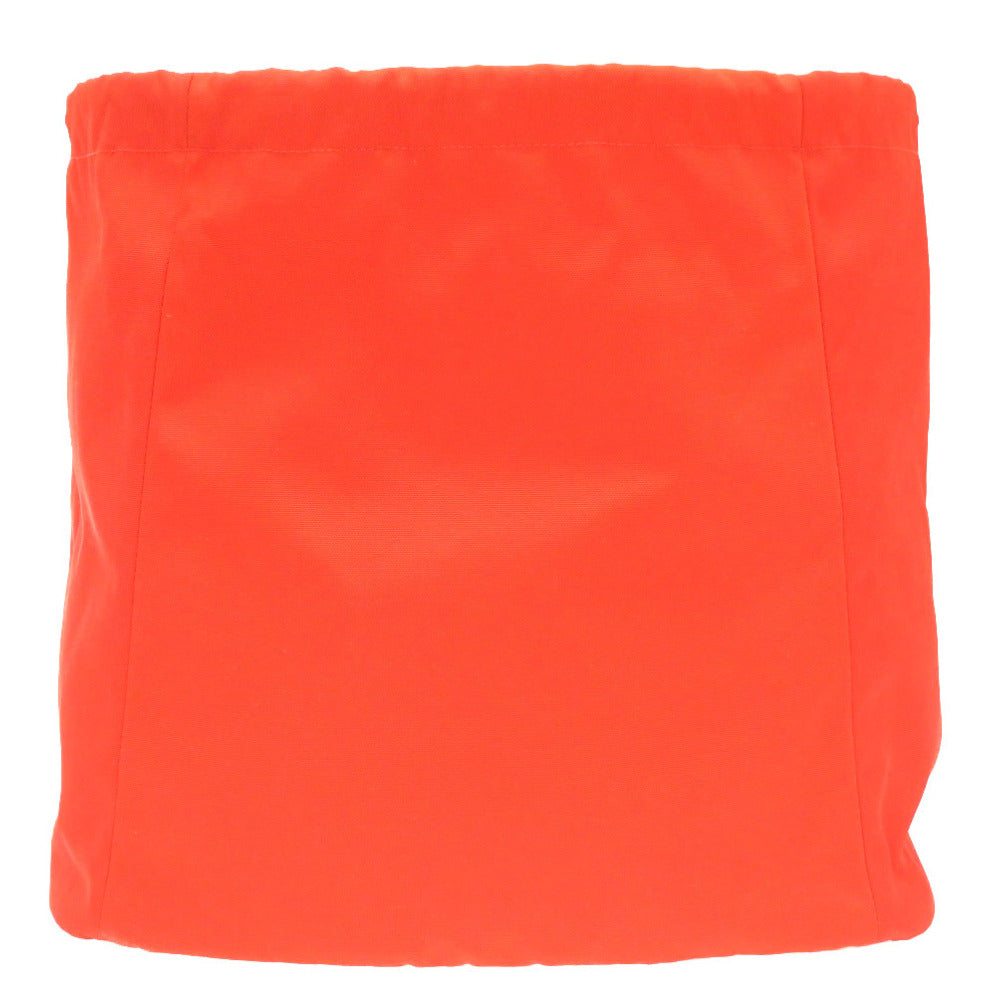 HERMES Other bag canvas Orange Sacked Pansage spare bag Women Used Authentic