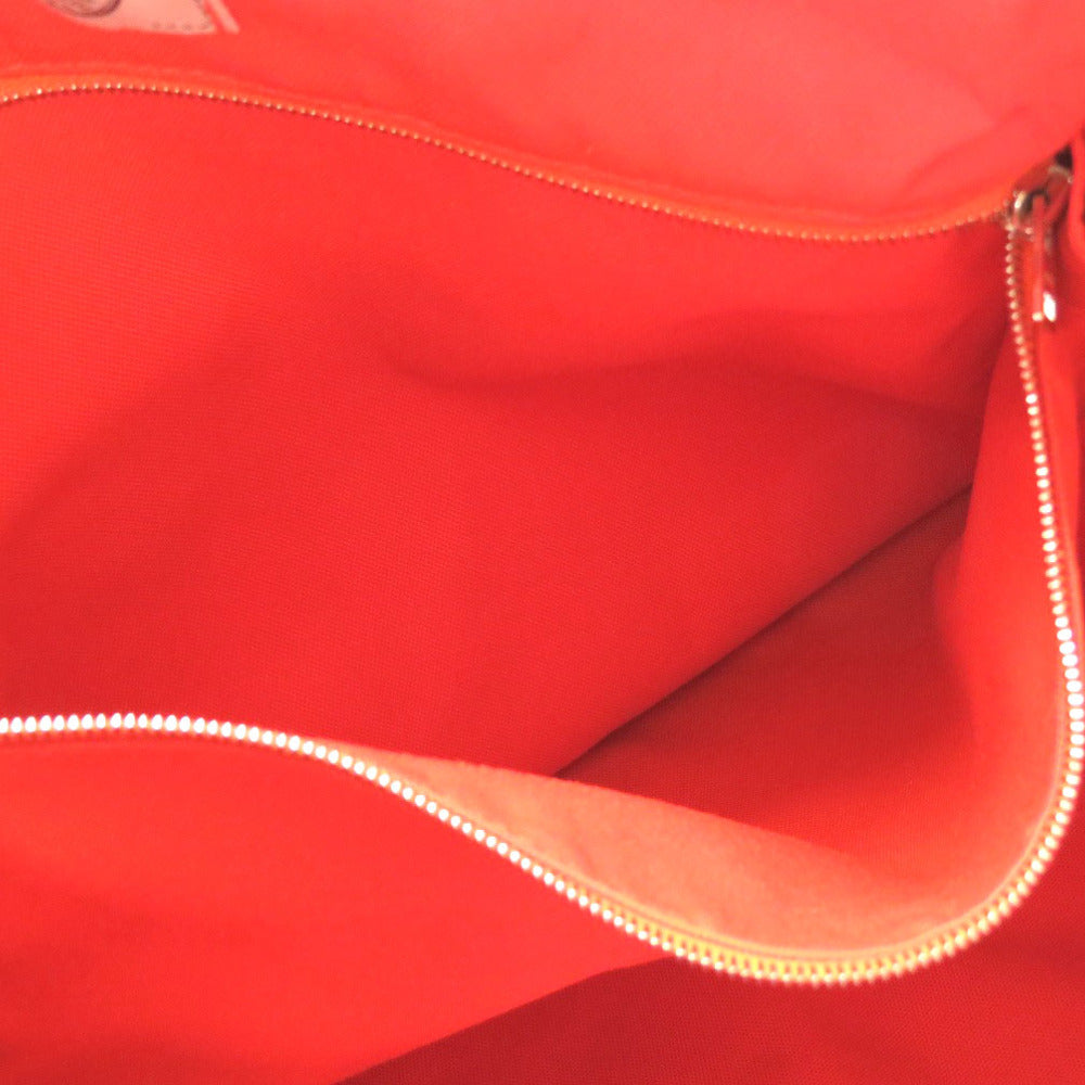 HERMES Other bag canvas Orange Sacked Pansage spare bag Women Used Authentic
