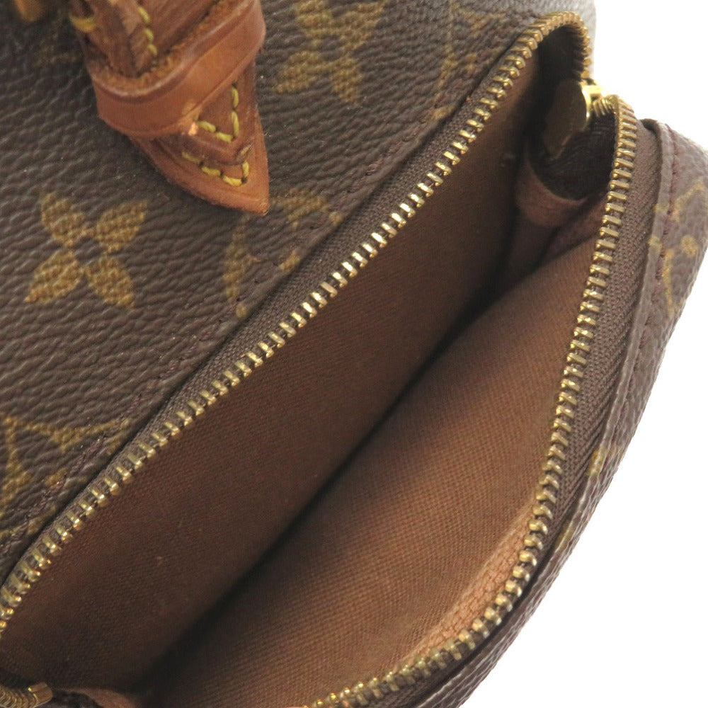 LOUIS VUITTON Backpack M51137 Monogram canvas Brown Monogram Mini Montsouris Women Used Authentic