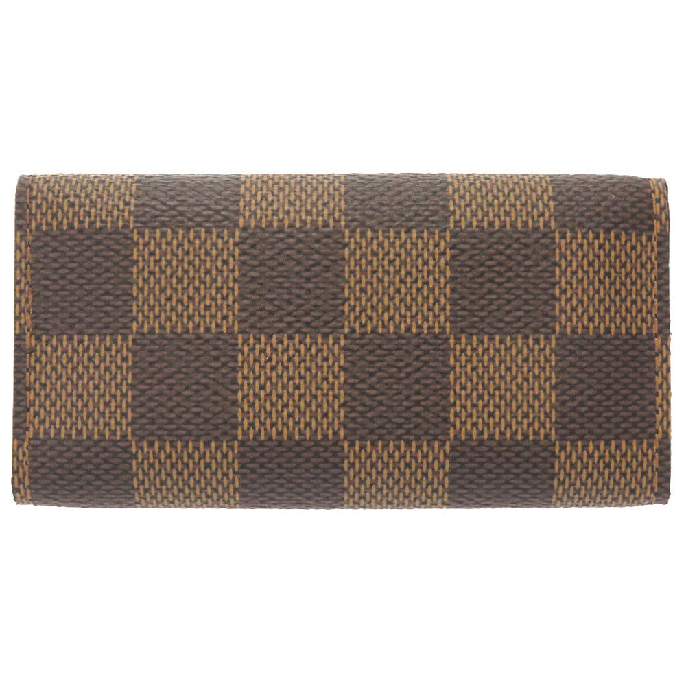 LOUIS VUITTON Key case Key holder  N62631 Damier canvas Brown Damier Multicles4 Women(Unisex) Used Authentic