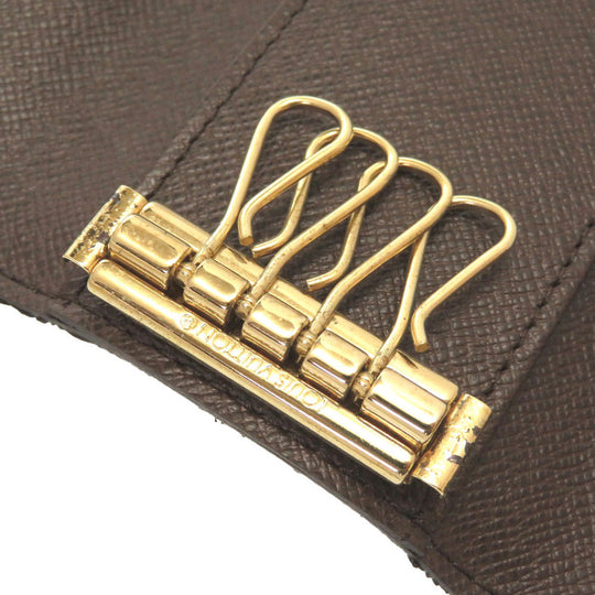 LOUIS VUITTON Key case Key holder  N62631 Damier canvas Brown Damier Multicles4 Women(Unisex) Used Authentic