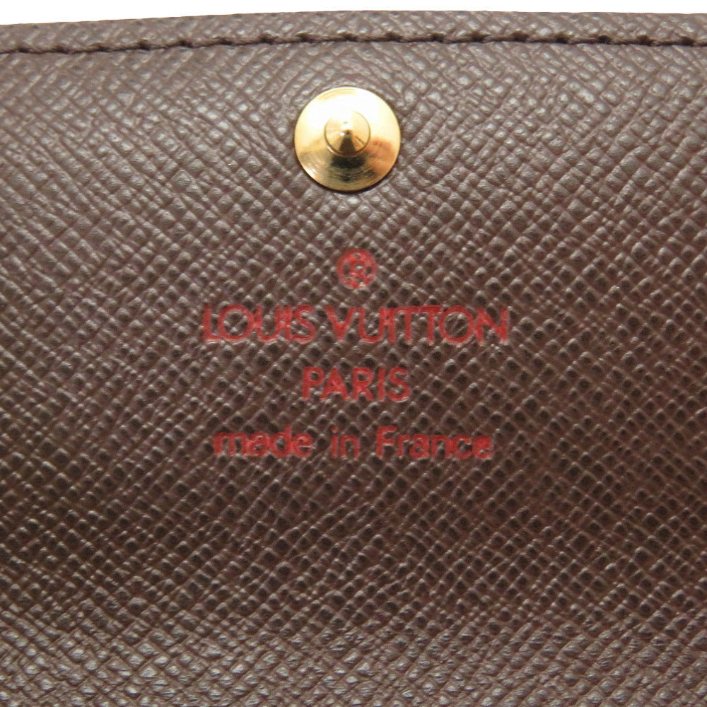LOUIS VUITTON Key case Key holder  N62631 Damier canvas Brown Damier Multicles4 Women(Unisex) Used Authentic