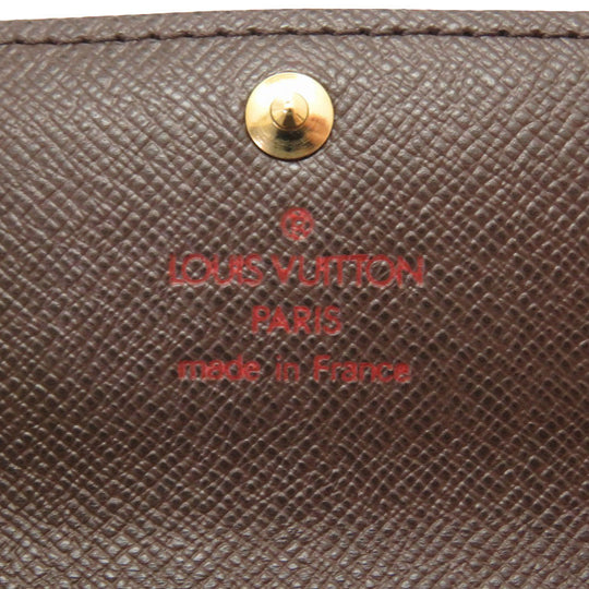 LOUIS VUITTON Key case Key holder  N62631 Damier canvas Brown Damier Multicles4 Women(Unisex) Used Authentic