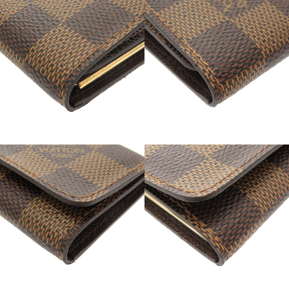 LOUIS VUITTON Key case Key holder  N62631 Damier canvas Brown Damier Multicles4 Women(Unisex) Used Authentic