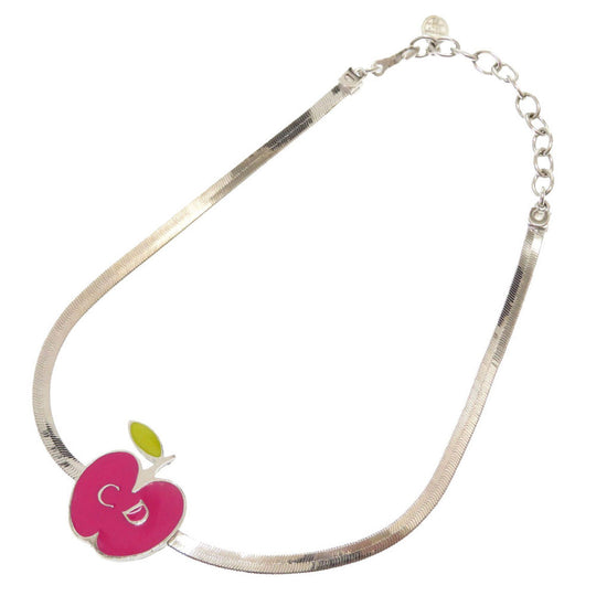 Christian Dior choker metal pink Apple apple Women Used Authentic