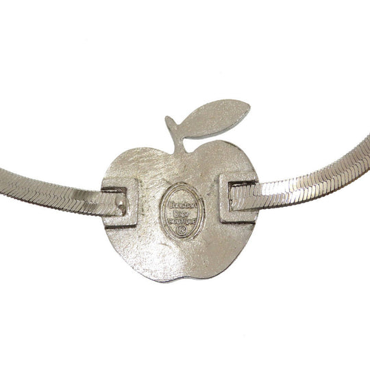 Christian Dior choker metal pink Apple apple Women Used Authentic