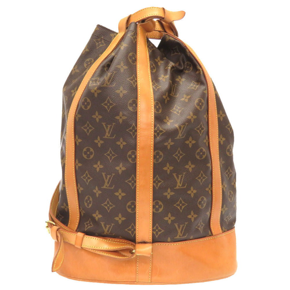 LOUIS VUITTON Shoulder Bag M42244 Monogram canvas Brown Monogram RandonneeGM Women Used Authentic