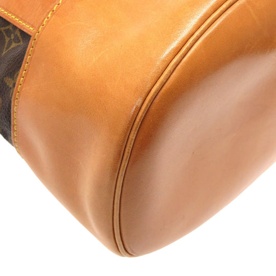 LOUIS VUITTON Shoulder Bag M42244 Monogram canvas Brown Monogram RandonneeGM Women Used Authentic