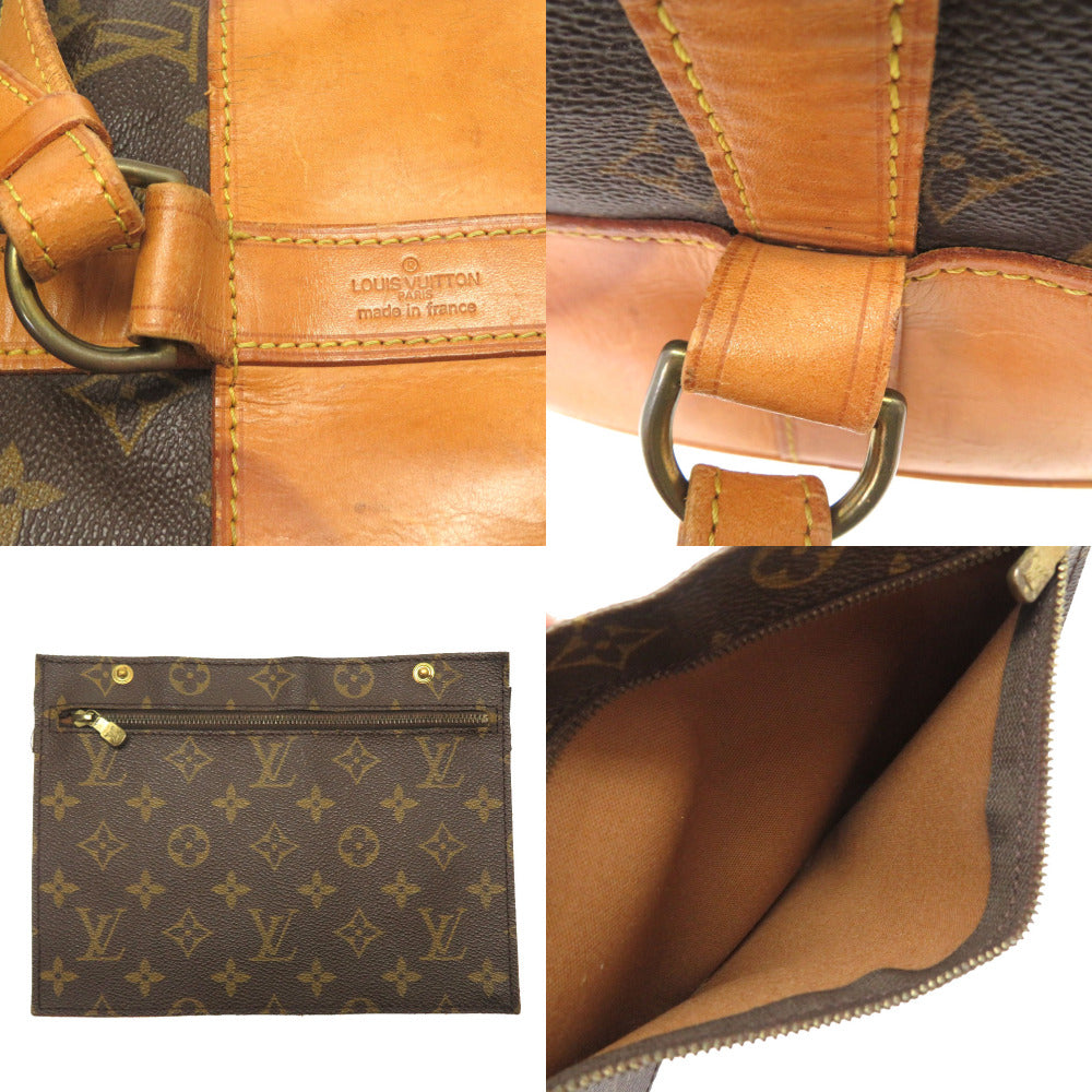 LOUIS VUITTON Shoulder Bag M42244 Monogram canvas Brown Monogram RandonneeGM Women Used Authentic
