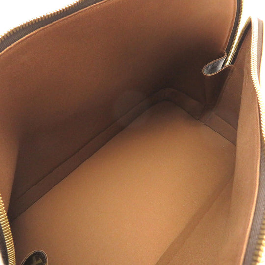 LOUIS VUITTON Boston Duffel bag M41446 Monogram canvas Brown Monogram Alma Voyage MM mens Used Authentic