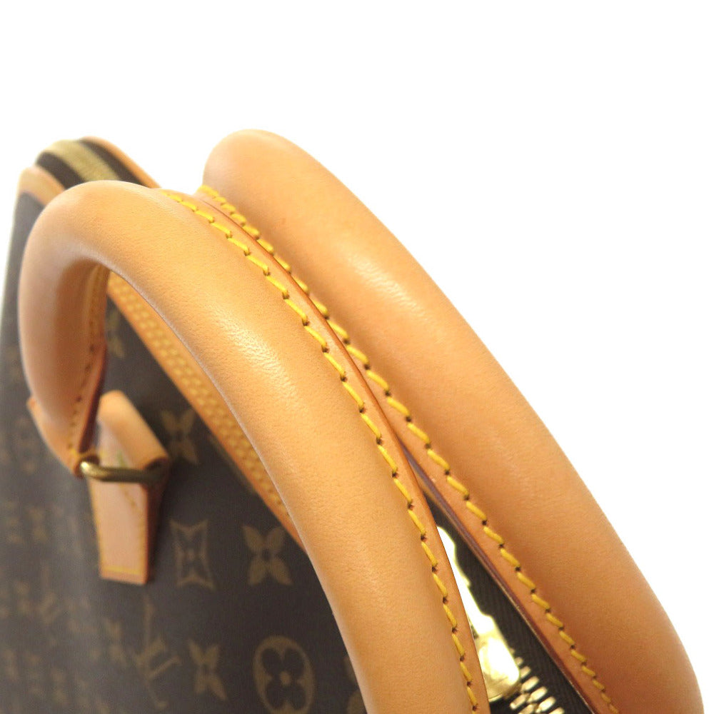 LOUIS VUITTON Boston Duffel bag M41446 Monogram canvas Brown Monogram Alma Voyage MM mens Used Authentic
