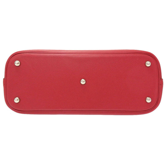 HERMES Handbag Epsom Rouge Garance Bored 31 Women Used Authentic