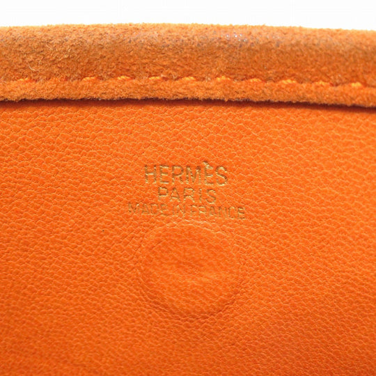 HERMES Shoulder Bag Doblis Orange Evelyn TPM Women Used Authentic