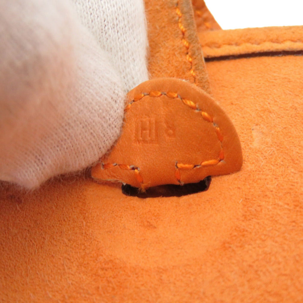 HERMES Shoulder Bag Doblis Orange Evelyn TPM Women Used Authentic