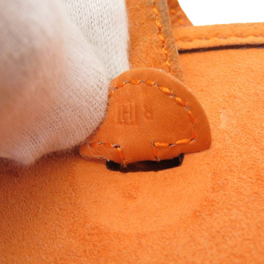HERMES Shoulder Bag Doblis Orange Evelyn TPM Women Used Authentic
