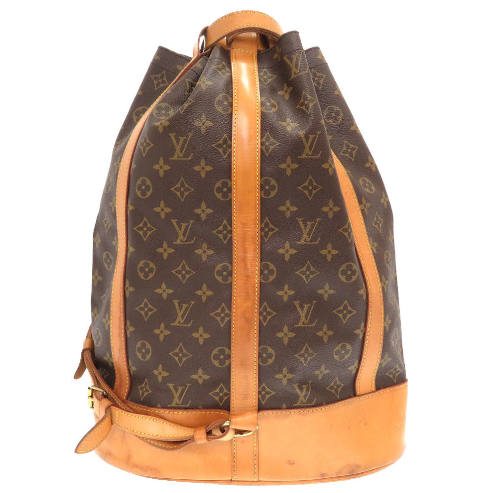 LOUIS VUITTON Shoulder Bag M42244 Monogram canvas Brown Monogram RandonneeGM Women Used Authentic