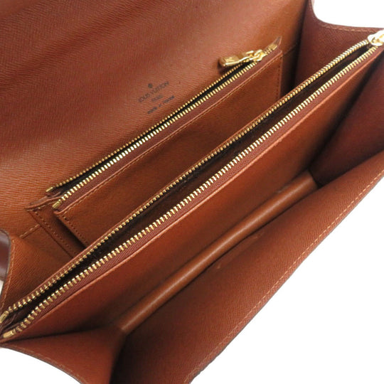 LOUIS VUITTON Handbag M51190 Monogram canvas Brown Monogram Concorde Women Used Authentic