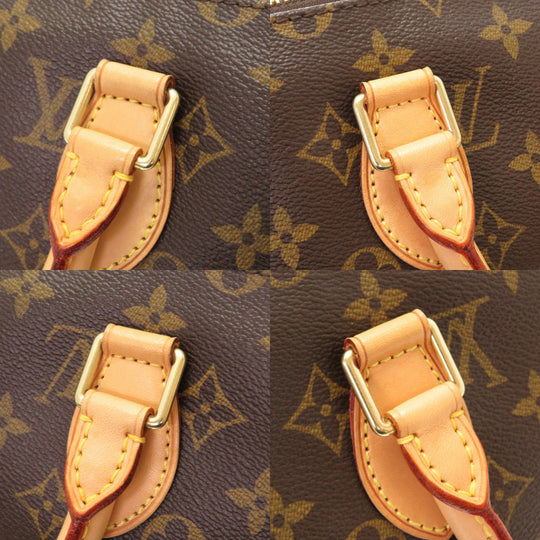 LOUIS VUITTON Handbag M40009 Monogram canvas Brown Monogram Popan cool Women Used Authentic