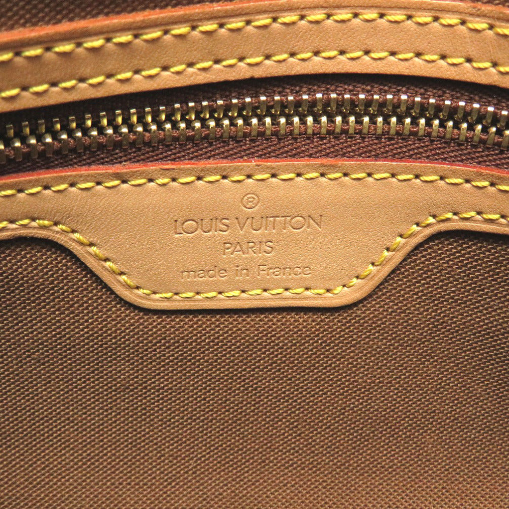 LOUIS VUITTON Handbag M51147 Monogram canvas Brown Monogram Mini Looping Women Used Authentic