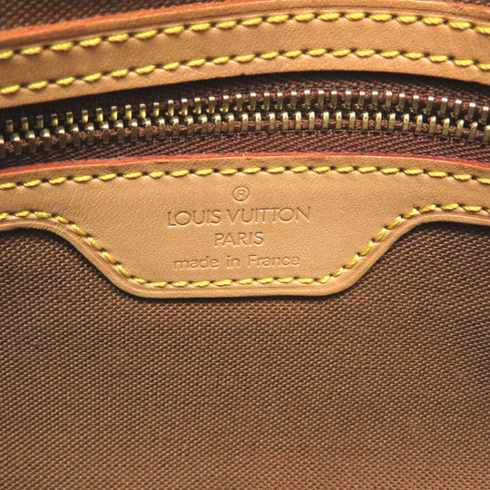 LOUIS VUITTON Handbag M51147 Monogram canvas Brown Monogram Mini Looping Women Used Authentic