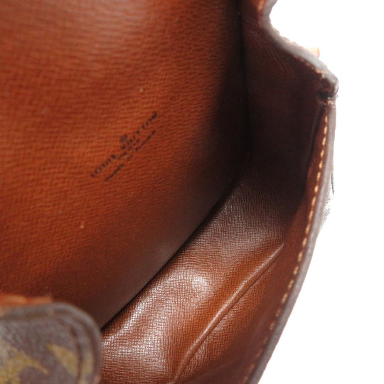LOUIS VUITTON Shoulder Bag M51245 Monogram canvas Brown Monogram Mini-mini Saint-Cloud Women Used Authentic