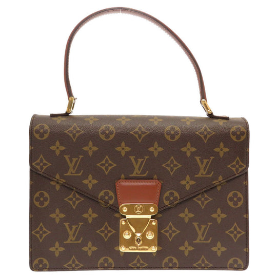 LOUIS VUITTON Handbag M51190 Monogram canvas Brown Monogram Concorde Women Used Authentic