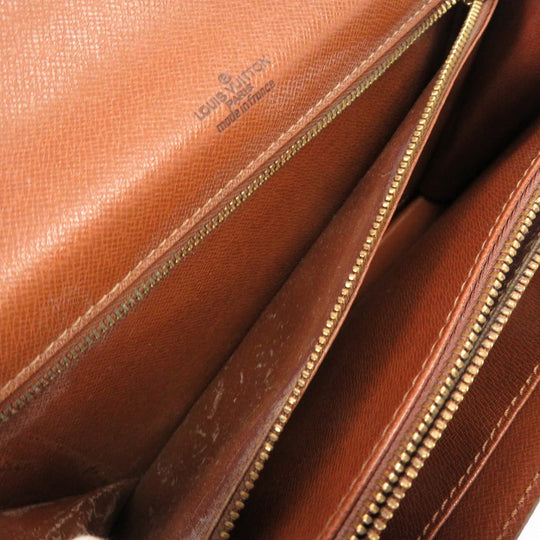 LOUIS VUITTON Handbag M51190 Monogram canvas Brown Monogram Concorde Women Used Authentic