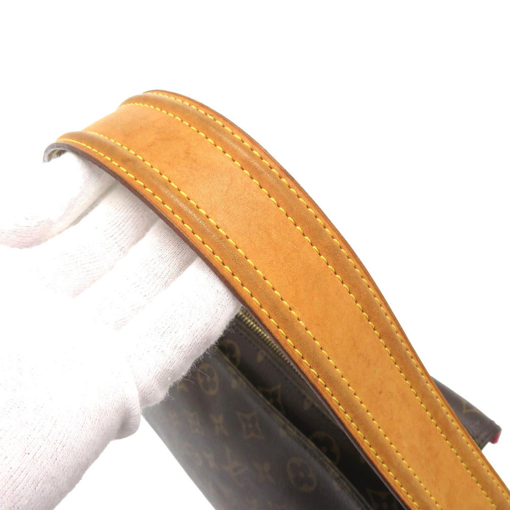 LOUIS VUITTON Shoulder Bag M51163  Monogram canvas Brown Monogram Vivasite GM Women Used Authentic