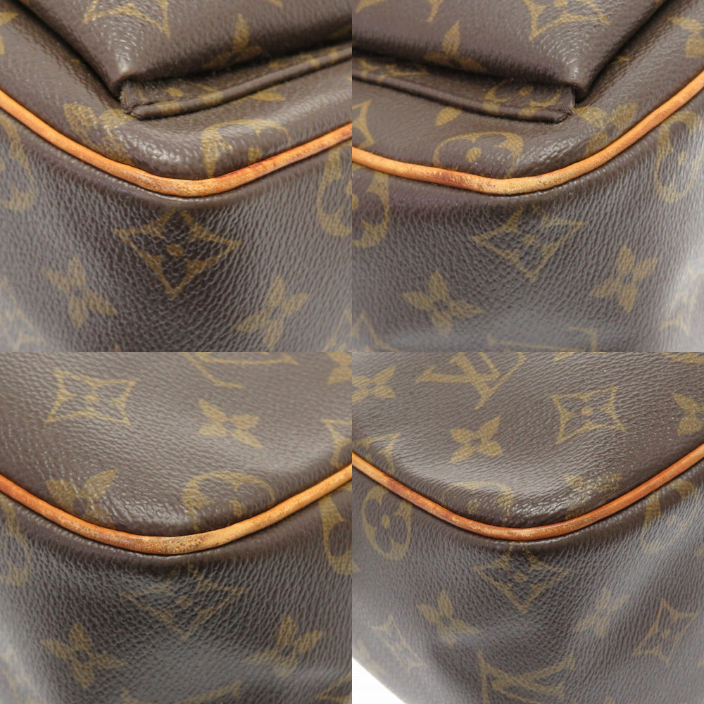 LOUIS VUITTON Shoulder Bag M51163  Monogram canvas Brown Monogram Vivasite GM Women Used Authentic