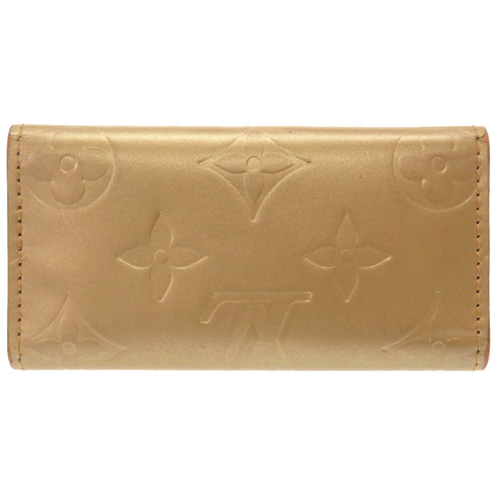LOUIS VUITTON Key case Key holder  M65167 Monogram mat Amble Monogram Ambre Multicles4 unisex(Unisex) Used Authentic