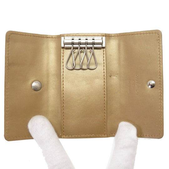 LOUIS VUITTON Key case Key holder  M65167 Monogram mat Amble Monogram Ambre Multicles4 unisex(Unisex) Used Authentic